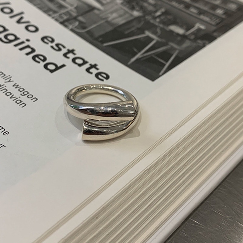 Nhẫn Bạc Phong Cách Retro Thời Trang Hàn Quốc