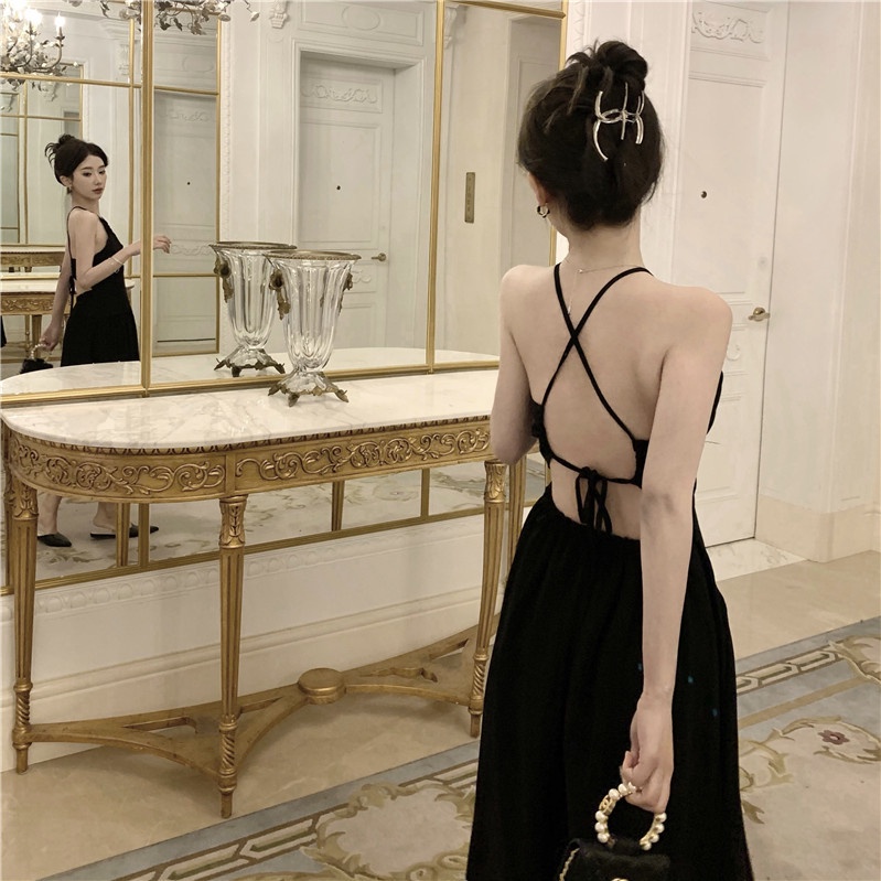 Đầm Hai Dây Sát Nách Thanh Lịch Thời Trang Mùa Hè