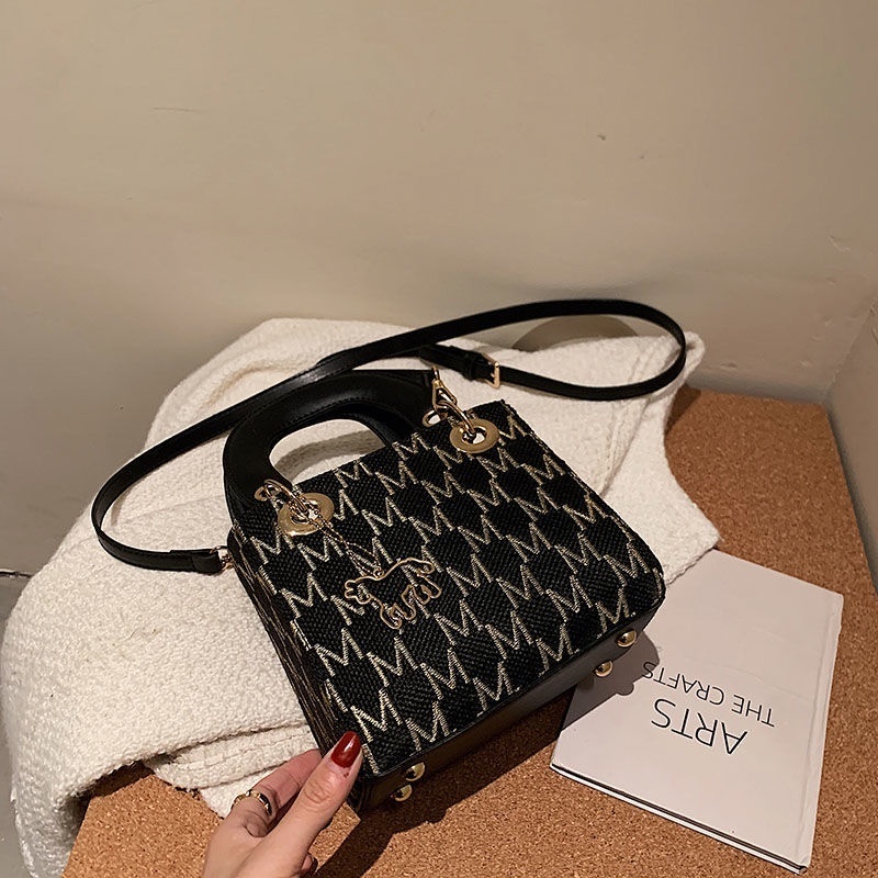 Mnefokc Túi Xách Phong Cách Công Chúa Sang Trọng Thời Trang Thu Đông Năm Mới