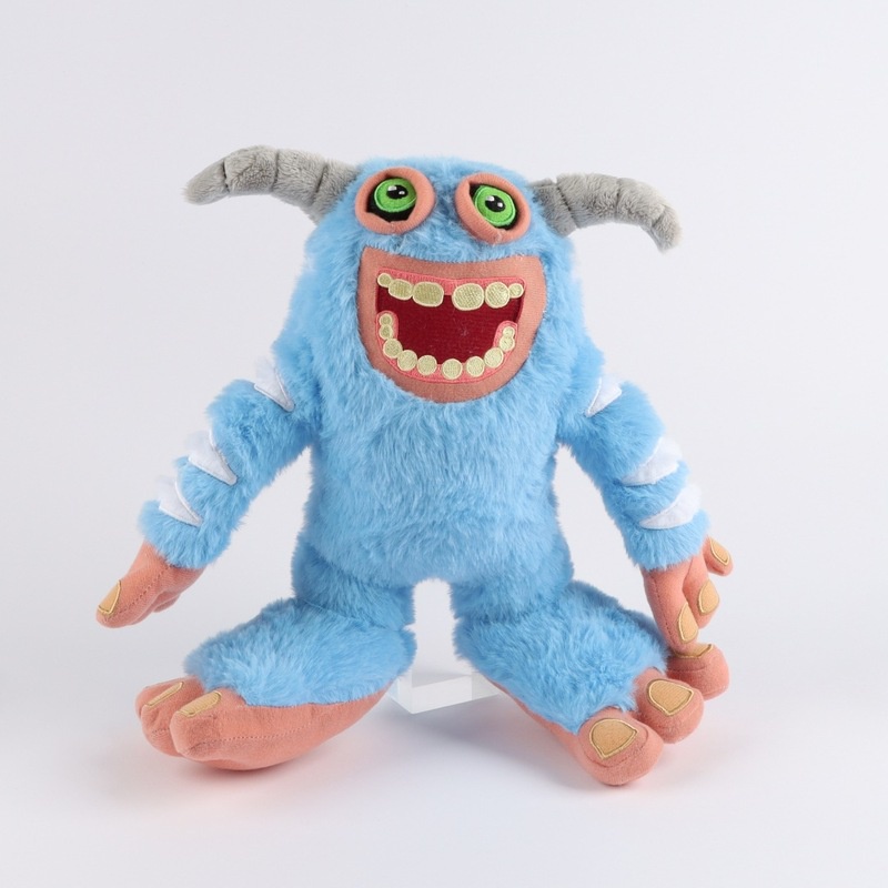 HYC HUMEY Hàng tồn kho My Singing Monsters Bộ Thú Nhồi Bông Hình Quái Vật Hoạt Hình My Singing Monsters 25cm