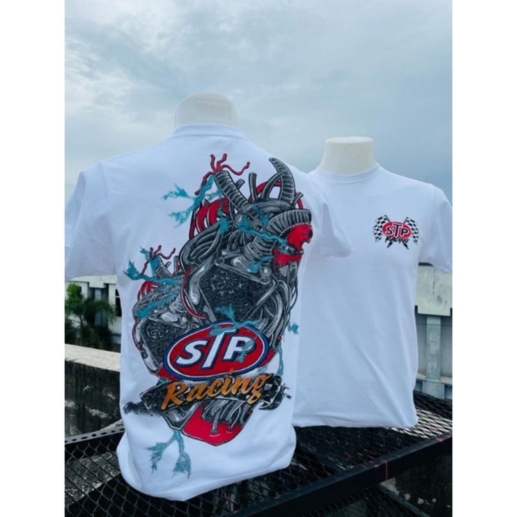 Áo Thun STP RACING STP RACING | Khăn Quàng Cổ Vải Lụa Cao Cấp In Họa Tiết Taanam