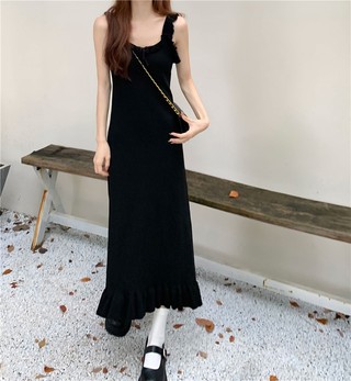 61361 Đầm Dệt Kim Địu Phụ Nữ