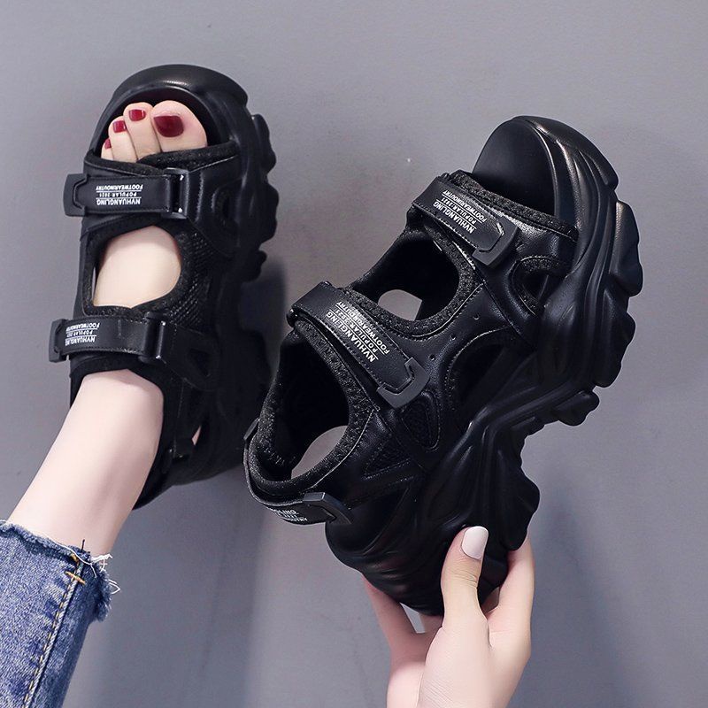 ✨ Giày Sandal Đế Dày Thời Trang Mùa Hè 2021 Dành Cho Nữ