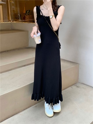 61361 Đầm Dệt Kim Địu Phụ Nữ