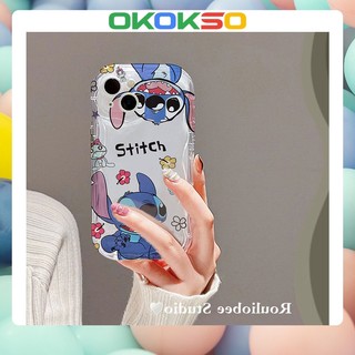 Suitable for OPPO mobile phone case Reno9/Reno8/Reno6/7z/5 new cartoon curved edge Stizai anti-fall mobile phone case soft case couple A58/A77