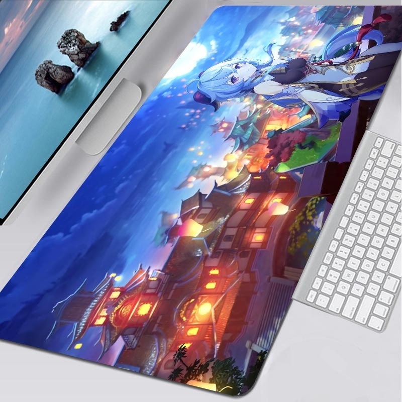 Tấm Lót Chuột Máy Tính 400mm * 900mm In Hình anime Đẹp Mắt Dùng Trang Trí