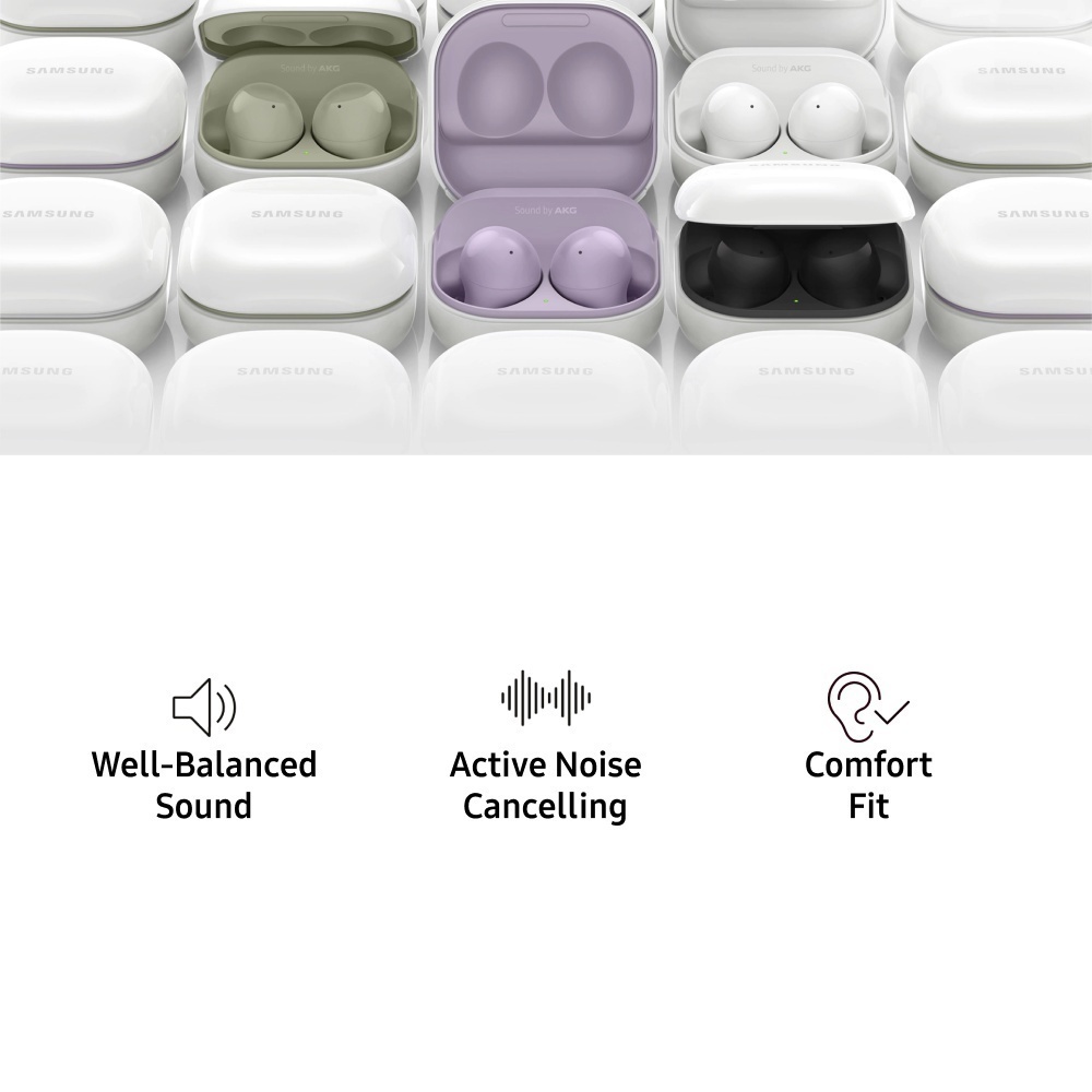 Tai Nghe Không Dây Chống Tiếng Ồn Trọng Lượng Nhẹ Thoải Mái Cho Samsung Galaxy Buds 2