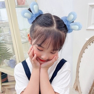 1 Dây Cột Tóc Tai Thỏ Dễ Thương Cho Bé Gái