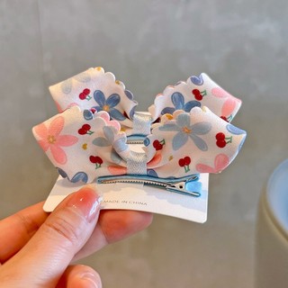 Set 2 Kẹp Tóc Nơ Dễ Thương Cho Bé Gái