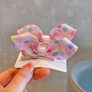 Set 2 Kẹp Tóc Nơ Dễ Thương Cho Bé Gái