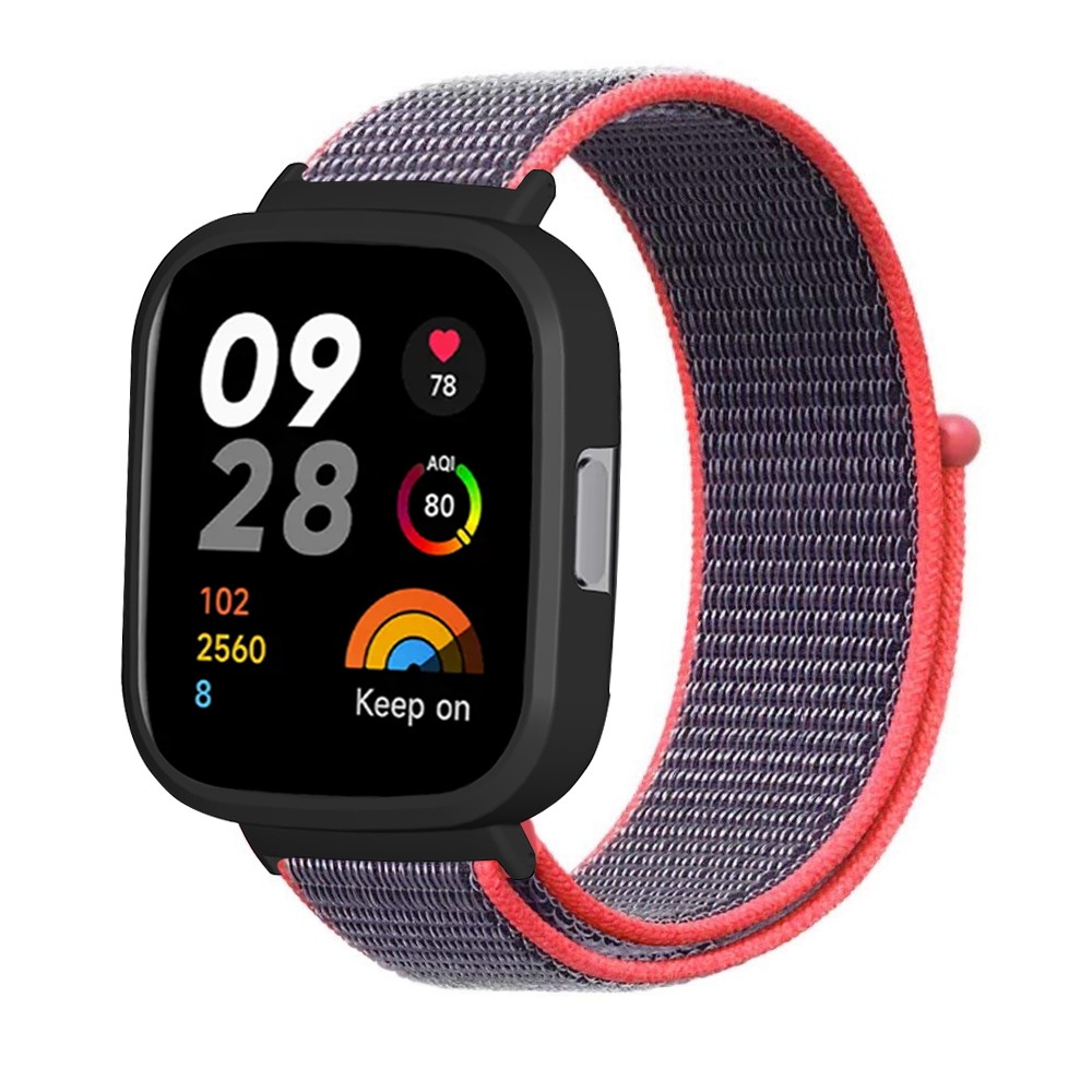 Dây Đeo Nylon 2 Trong 1 Thoáng Khí Cho Đồng Hồ Thông Minh RedMi Watch 3