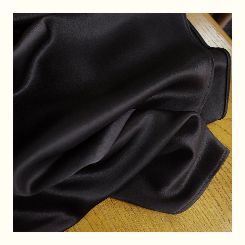 Chân Váy Satin Trơn Lưng Cao Dáng Chữ A Thời Trang Sành Điệu 61494