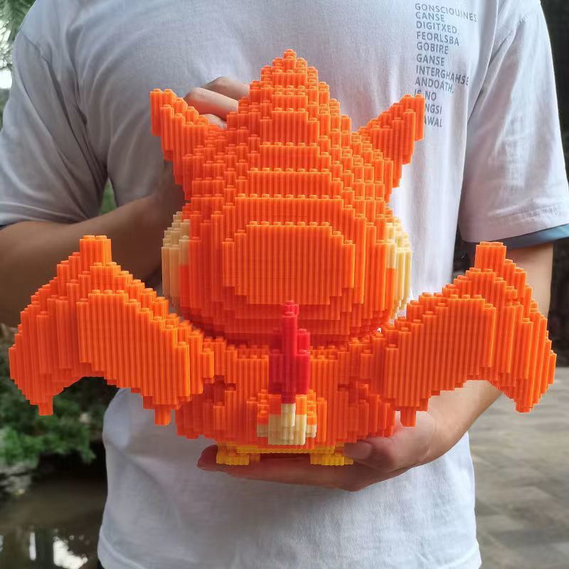 Đồ Chơi Lắp Ráp Mô Hình Nhân Vật Hoạt Hình pikachu 32cm