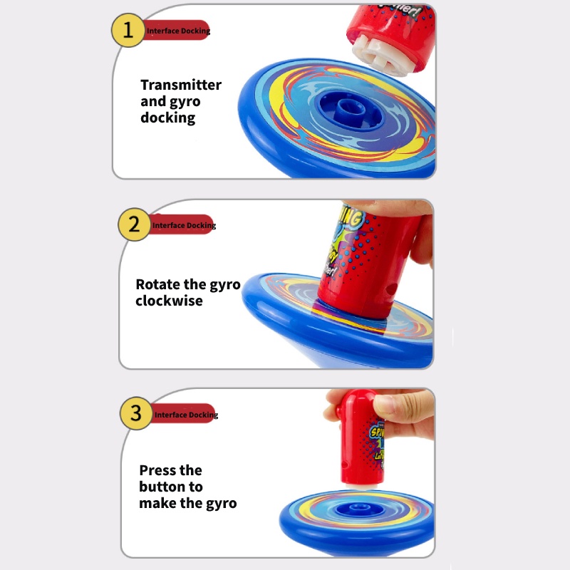 Áo Thun Nhiều Màu Sắc Có Thể Xoay 360 Độ Mới° Đồ Chơi Con Quay Nhiều Tầng Vui Nhộn Dành Cho Trẻ