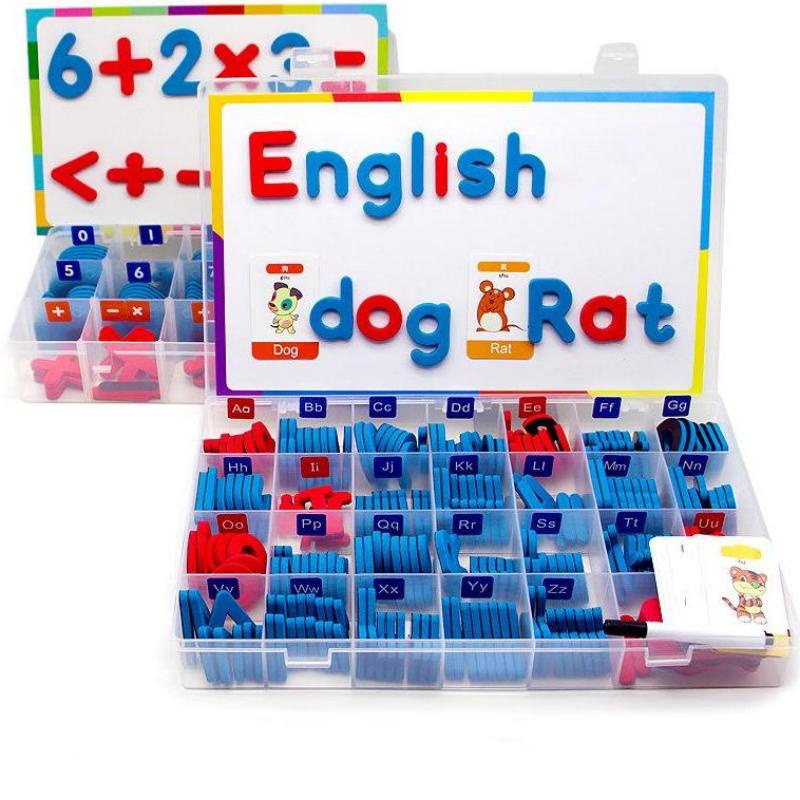 Đồ chơi trẻ em Xốp Nam Châm Hình Chữ Cái / Chữ Số Giáo Dục Cho Bé