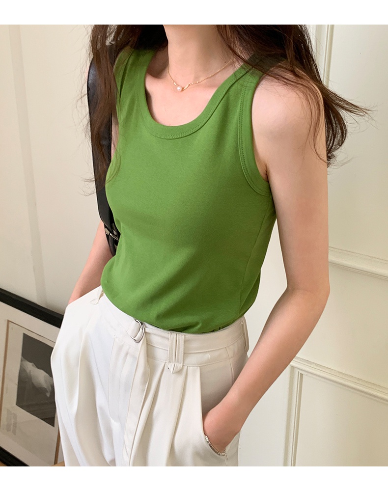 Áo Thun Ba Lỗ Cổ Chữ U Dáng Ôm Thời Trang Cá Tính 61727