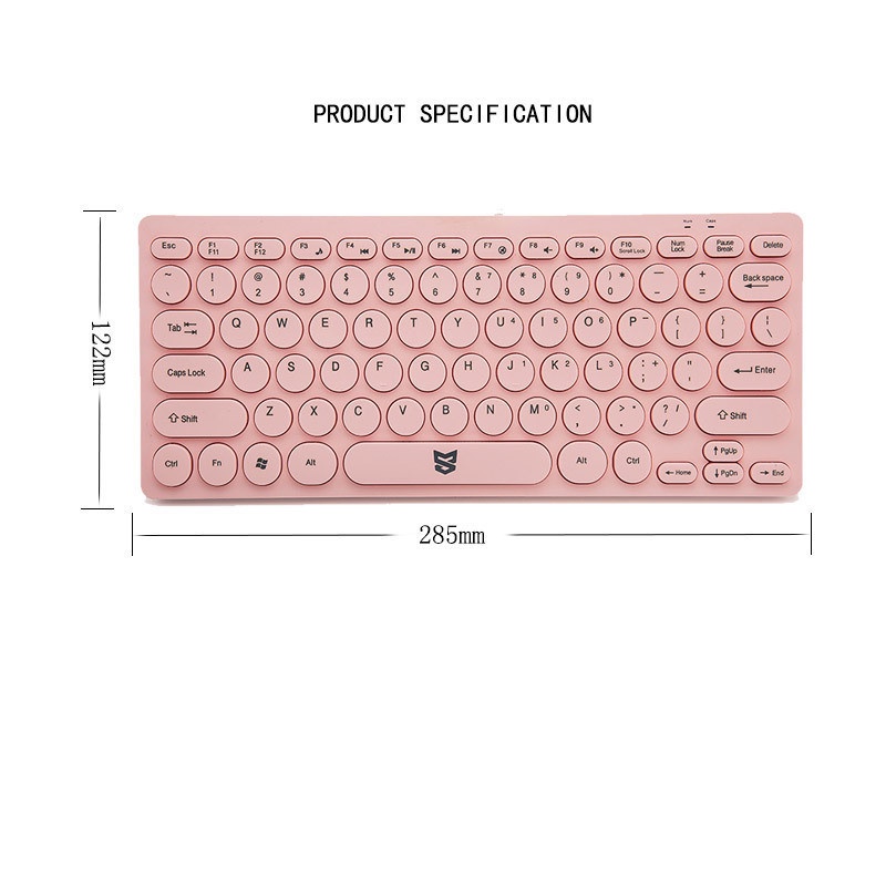 Bàn Phím Ultra - Bàn Phím Rời 78 Phím Không Gây Tiếng Ồn Phong Cách Retro