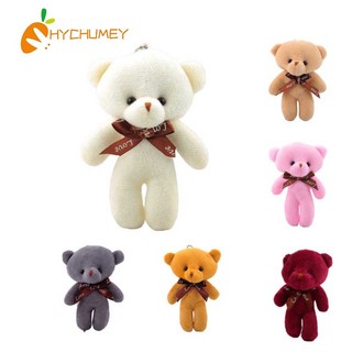 Hyc humey gấu bông teddy trang trí móc khóa 12cm