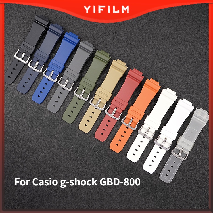 Dây Đeo Thay Thế Cho Đồng Hồ Casio G-shock GBD-800 GBA-800 GMA-B800 810 GBD-800 GA-800