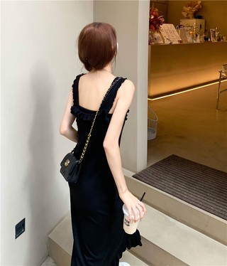 61361 Đầm Dệt Kim Địu Phụ Nữ