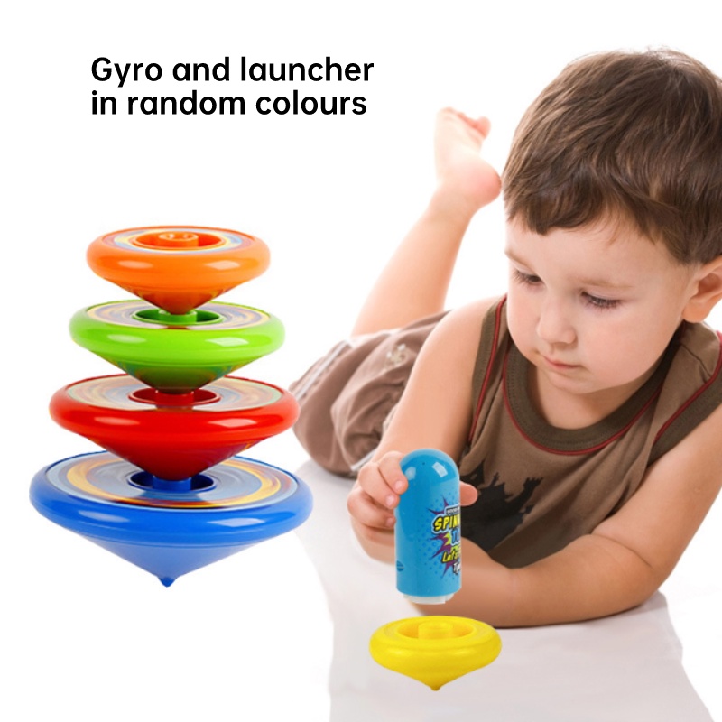 Áo Thun Nhiều Màu Sắc Có Thể Xoay 360 Độ Mới° Đồ Chơi Con Quay Nhiều Tầng Vui Nhộn Dành Cho Trẻ