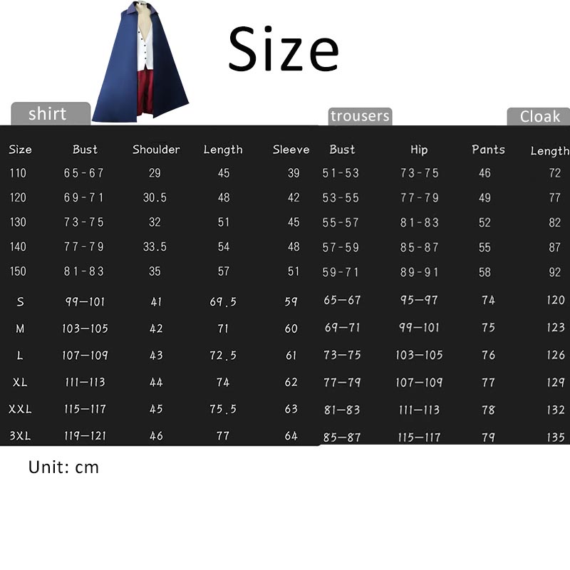 Trang Phục Hóa Trang Nhân Vật luffy Trong Phim Hoạt Hình one piece