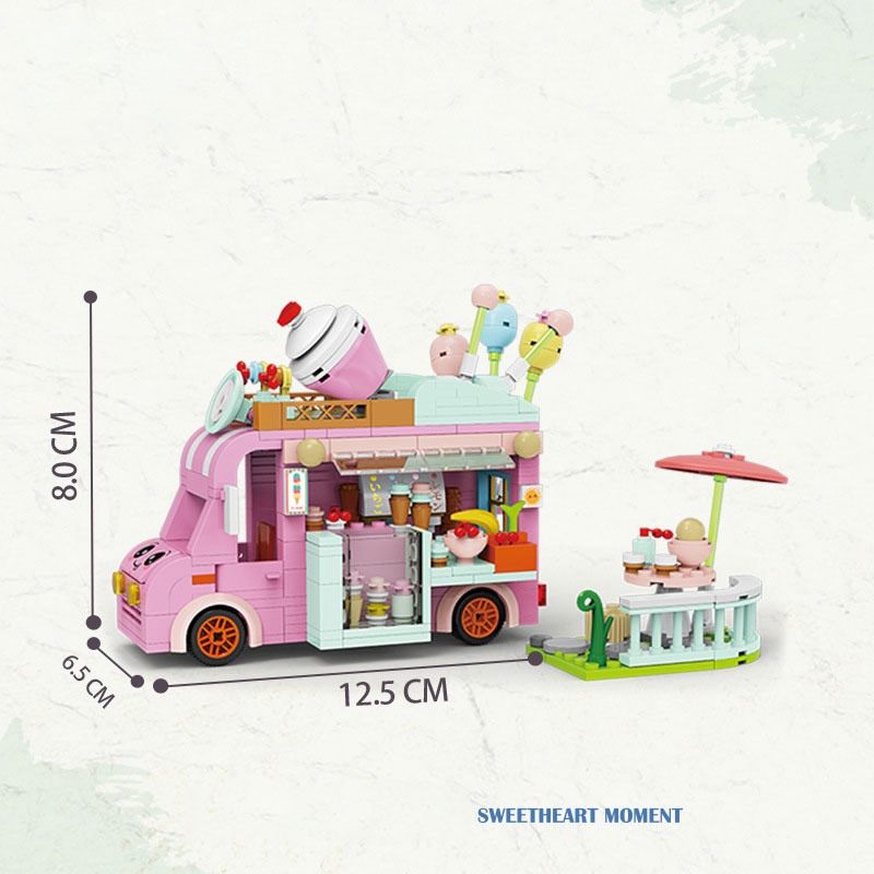 Bộ Đồ Chơi Xếp Hình Quán Cà Phê / Studio Cho Bé