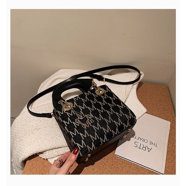 Mnefokc Túi Xách Phong Cách Công Chúa Sang Trọng Thời Trang Thu Đông Năm Mới