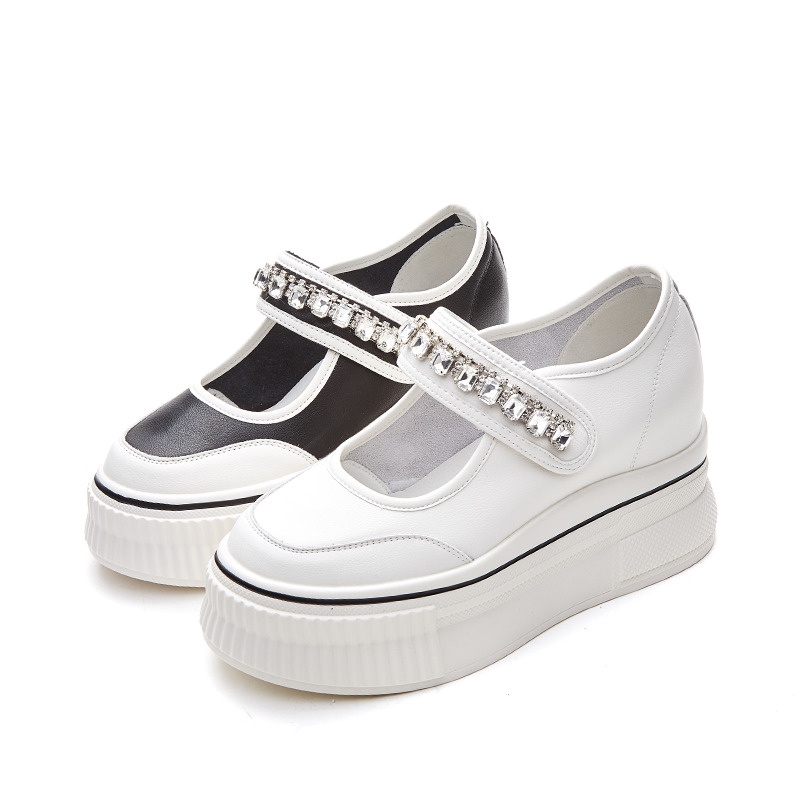 🌈 Giày Mary Jane Đế Dày Tăng Chiều Cao Thời Trang Mùa Hè 2023 Phong Cách Mới Cho Nữ