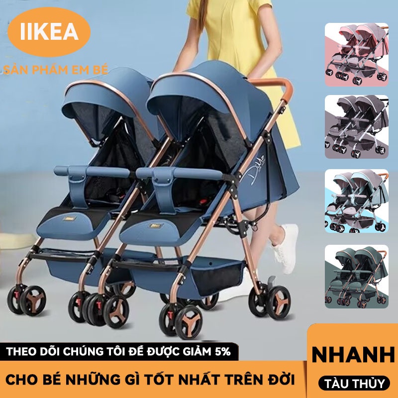 Xe Đẩy Em Bé Có Thể Tháo Rời Tiện Lợi Chất Lượng