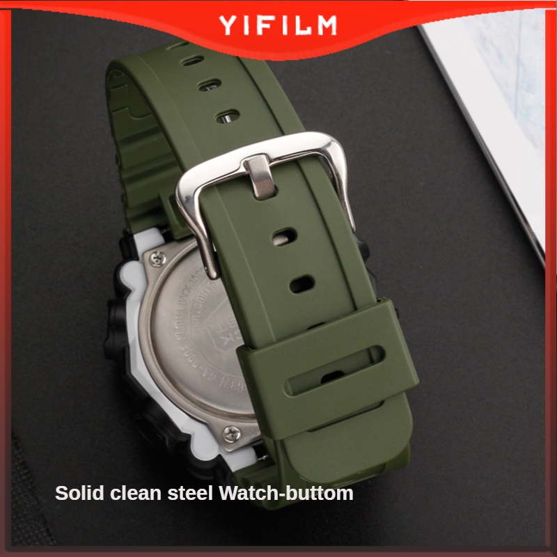 Dây Đeo Thay Thế Bằng Silicone Cho Đồng Hồ Casio G-SHOCK GA-900A 900HC YIFILM