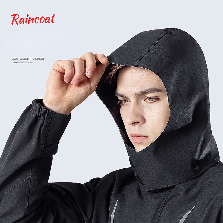 Bộ Quần Áo Mưa Phản Quang Thời Trang Cho Nam