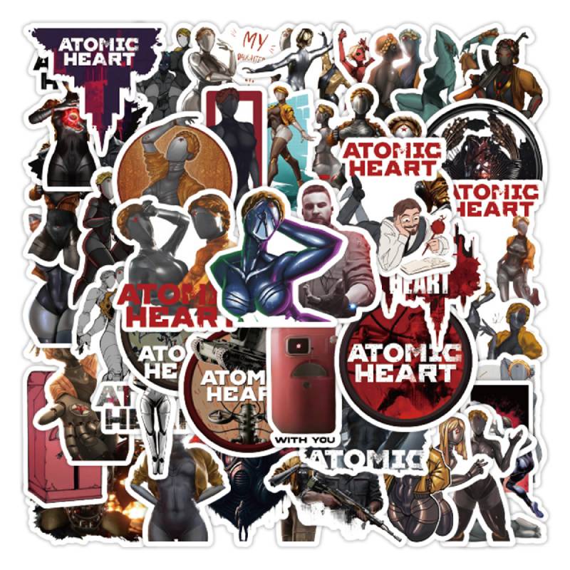 Bộ 54 Miếng Dán Trang Trí Vali / Điện Thoại Chống Thấm Nước Họa Tiết Graffiti