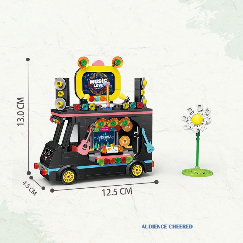 Bộ Đồ Chơi Xếp Hình Quán Cà Phê / Studio Cho Bé