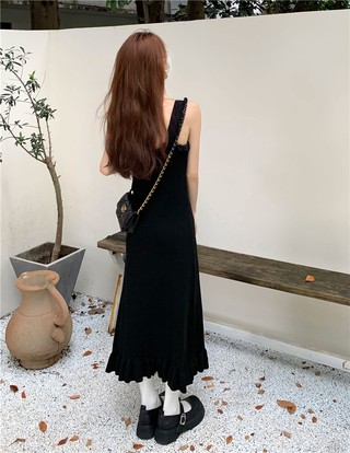 61361 Đầm Dệt Kim Địu Phụ Nữ