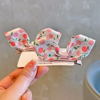 Set 2 Kẹp Tóc Nơ Dễ Thương Cho Bé Gái