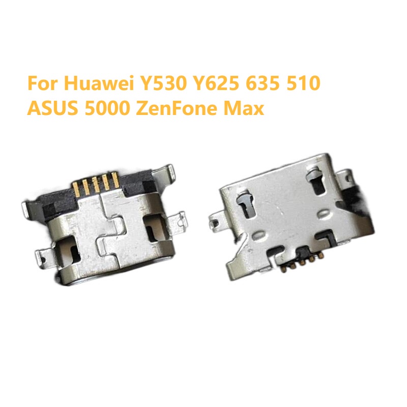 1 Cổng Sạc Micro Usb 5 Pin Thông Dụng Cho Huawei Y530 Y625 635 510 ASUS 5000 ZenFone Max