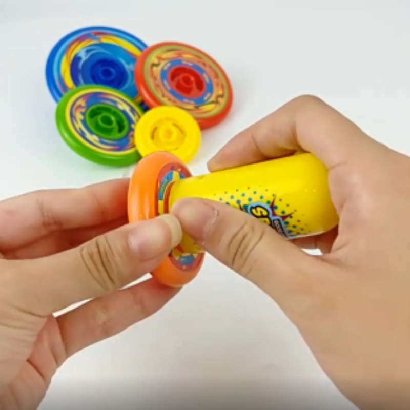 Áo Thun Nhiều Màu Sắc Có Thể Xoay 360 Độ Mới° Đồ Chơi Con Quay Nhiều Tầng Vui Nhộn Dành Cho Trẻ