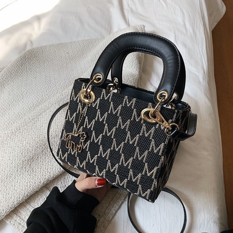 Mnefokc Túi Xách Phong Cách Công Chúa Sang Trọng Thời Trang Thu Đông Năm Mới
