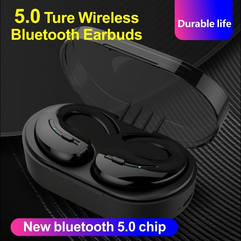Tai Nghe Không Dây Bluetooth 5.0 Chống Nước TWS Kèm Hộp Sạc Cho Samsung Huawei Xiaomi MI Điện Thoại