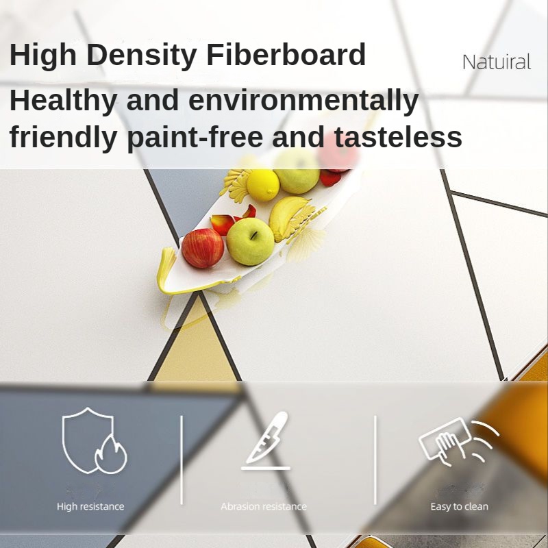 Bàn ăn phù hợp cho 4-6 người ăn tối nướng sơn bàn chống trầy xước và chống mài mòn