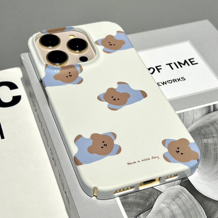 Suitable for OPPO phone case Reno9/Reno8/Reno7pro/reno6/7z/5 new cartoon bear mobile phone case soft case R17 couple model A53/4Z 5G/F11/A31/F9/A15/A3S/A78/A77/Findx3pro/Findx5pro