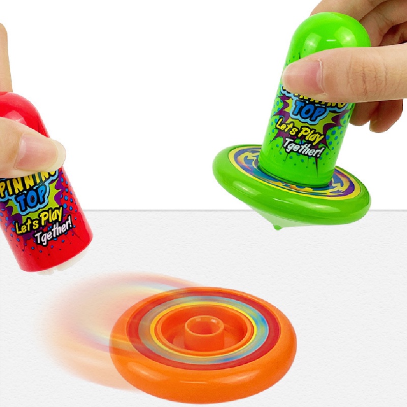 Áo Thun Nhiều Màu Sắc Có Thể Xoay 360 Độ Mới° Đồ Chơi Con Quay Nhiều Tầng Vui Nhộn Dành Cho Trẻ