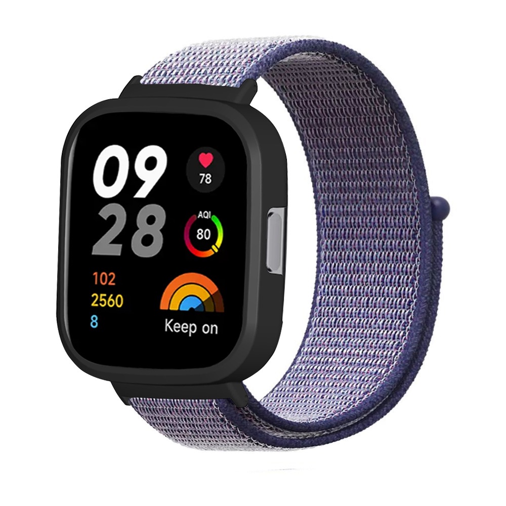 Dây Đeo Nylon 2 Trong 1 Thoáng Khí Cho Đồng Hồ Thông Minh RedMi Watch 3
