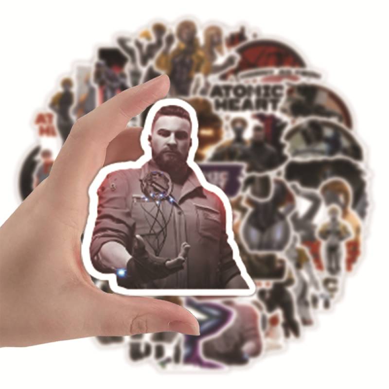 Bộ 54 Miếng Dán Trang Trí Vali / Điện Thoại Chống Thấm Nước Họa Tiết Graffiti