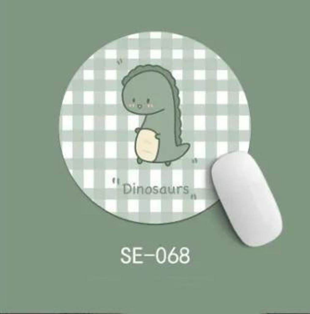 Miếng Lót Chuột Hình Tròn Họa Tiết Dễ Thương Cho Nam Và Nữ