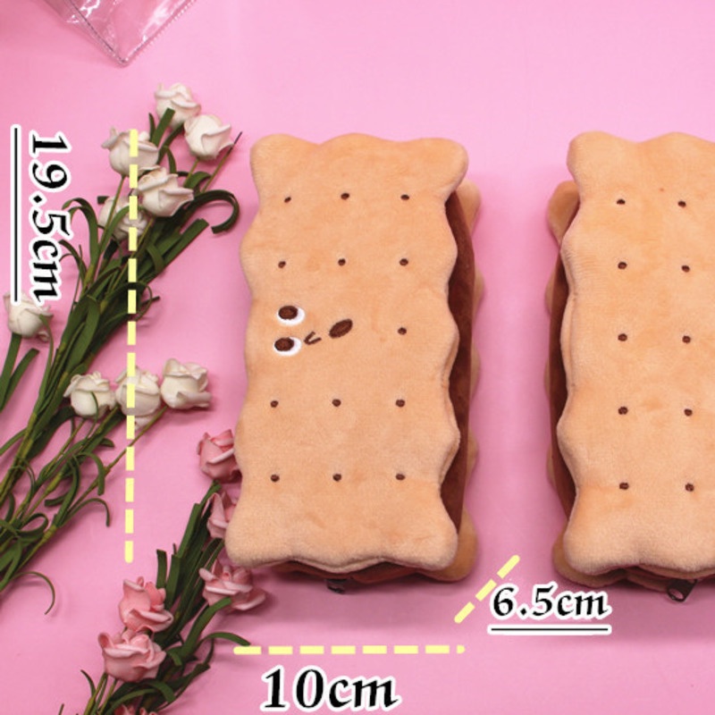 1 Piece Sandwich Biscuits Pen Bag