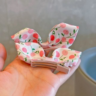 Set 2 Kẹp Tóc Nơ Dễ Thương Cho Bé Gái