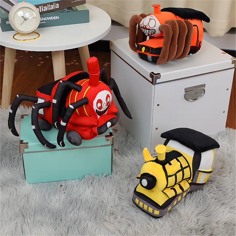 HYC Humey Đồ chơi nhồi bông Hình Nhân Vật Hoạt Hình Choo-Choo Charles 20CM