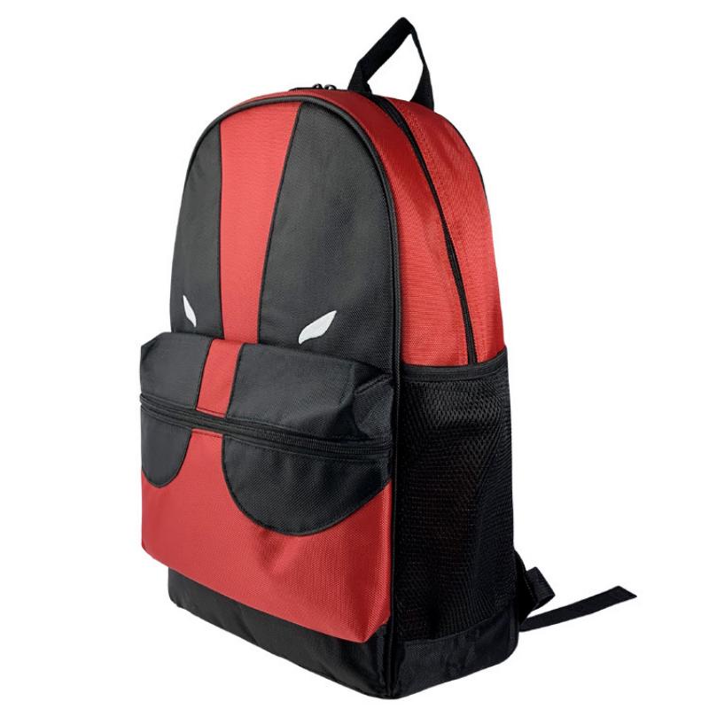 Ba Lô Đi Học / Du Lịch Chống Thấm Nước In Hình Deadpool Marvel Unisex Làm Quà Tặng Cho Học Sinh